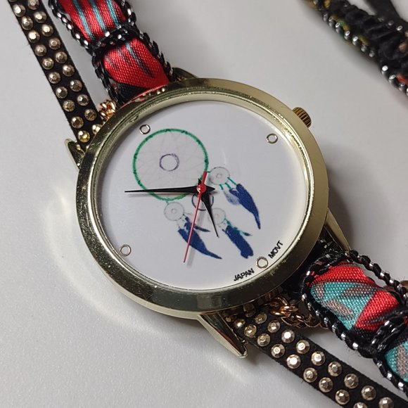 Very Awesome Dreamcatcher Wraparound Watch - Picture 4 of 11